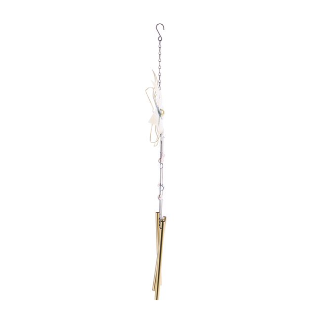 White Flower Wind Chime