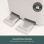 HAMILTON BEACH ESSENTIALS WHITE 4 Slice Toaster