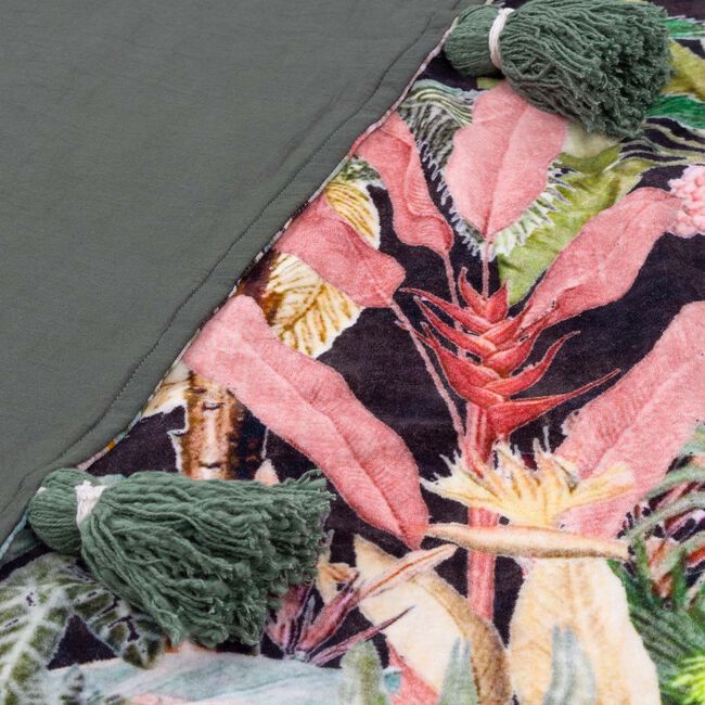 Wydler Midnight Jungle Throw 125cm x 150cm