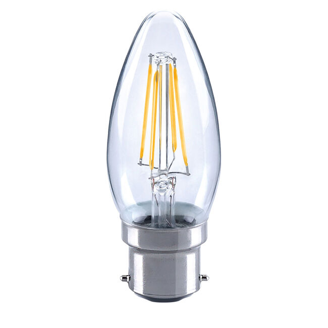 Solus BC Cross LED Candle Bulb 4.5W (EQ. 40W)