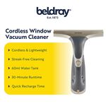 Beldray Cordless Window Vacuum Cleaner