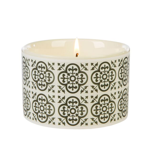 Fired Earth Black Tea & Jasmine Medium Candle