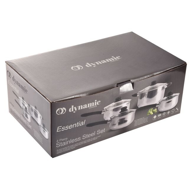 Dynamic Essential 4 Piece Cookware Set
