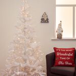 200 WARM WHITE Led Lights W/ White Cable