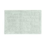 COTTON BRICK DUCK EGG 50x80 Bath Mat