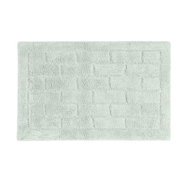 COTTON BRICK DUCK EGG 50x80 Bath Mat