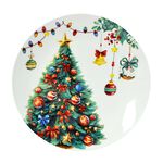 Love Christmas Tree Large Plate