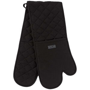 Stellar Black Double Oven Glove