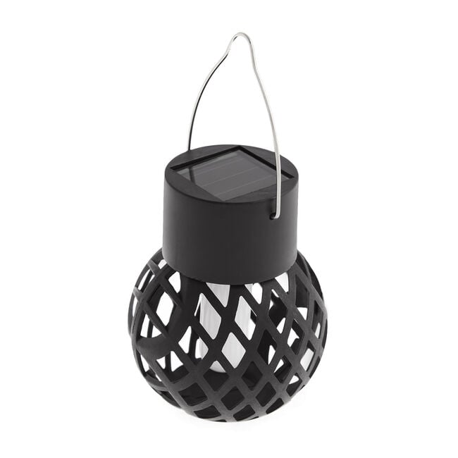 Solar Hanging Flame Light