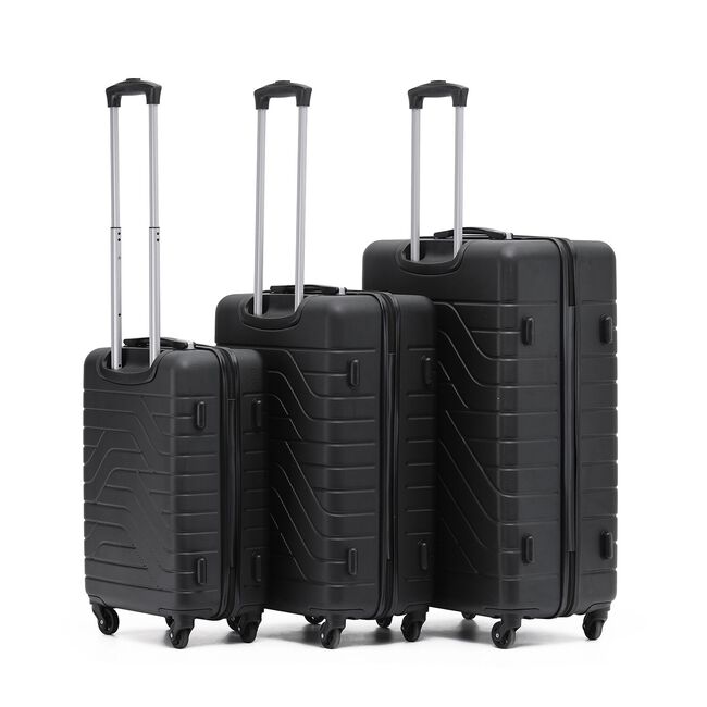 MEDIUM LIGHTWEIGHT HARDSHELL LUGGAGE - BLACK