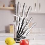 Berlinger Haus Smoked Wood Knife Block Set 8 Piece