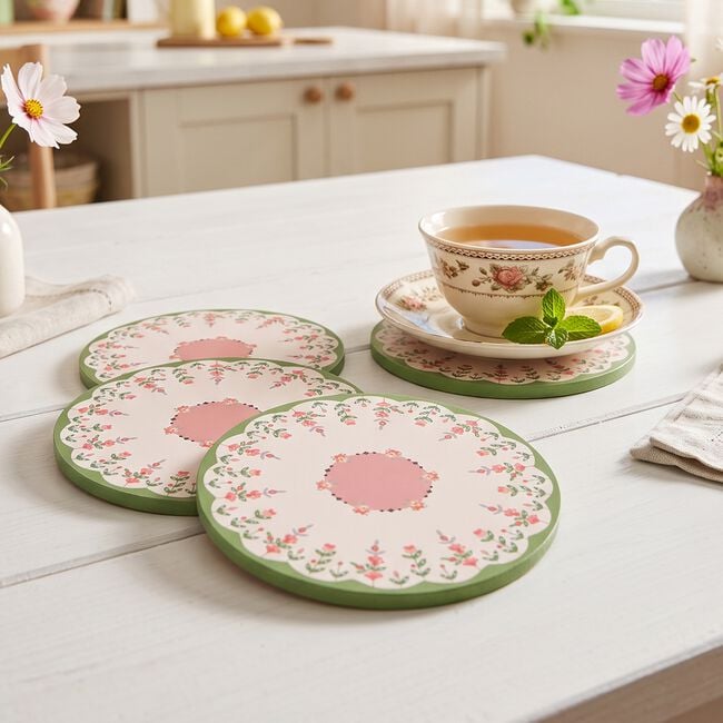 Cath Kidston Spring Birds 4Pk Coasters