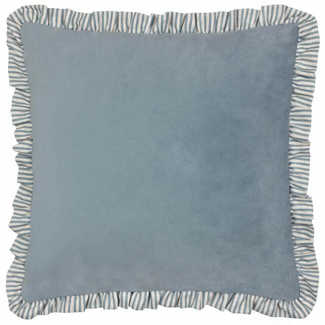 WYLDER SOLENE RUFFLE BLUE 45x45 Cushion