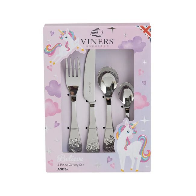 Viners Kids Believe Cutlery Set - 4 Piece