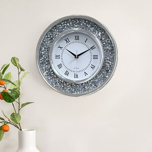 35cm Diamond Wall Clock