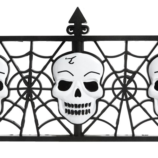 Halloween Skull Gardening Rail