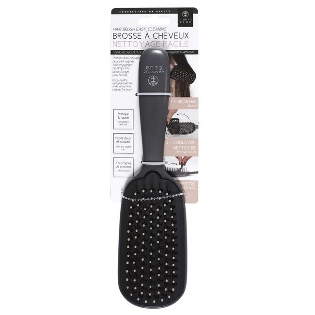 Cosmetic Club Easy-Clean Hair Brush
