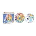 First Steps Learn & Play Wooden Clock