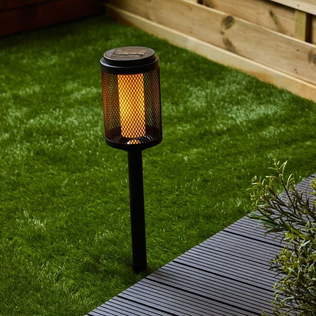 Floret Solar Garden Post Light
