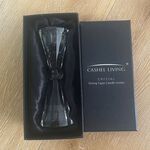 Cashel Living Crystal Dining Taper Candle Holder