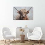 Highland Cow Canvas