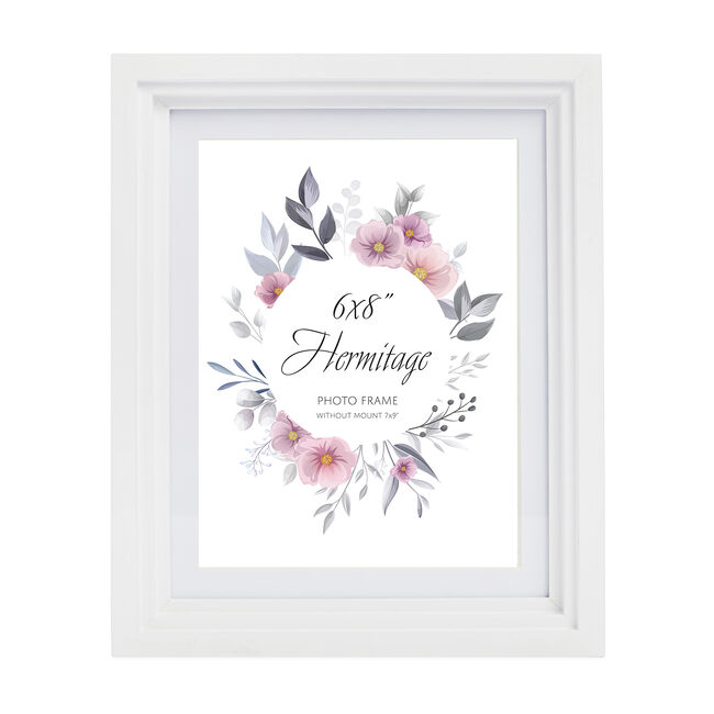 5X7 HERMITAGE WHITE Photo Frame