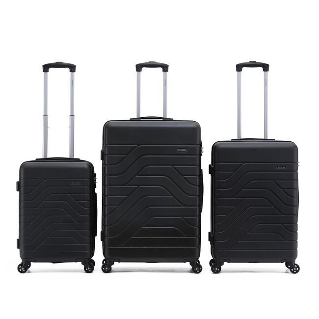 MEDIUM LIGHTWEIGHT HARDSHELL LUGGAGE - BLACK