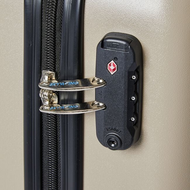 Cabin Bag Lightweight Luggage - Champagne