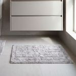 COTTON BRICK DOVE GREY 50x80 Bath Mat