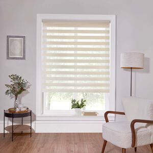 NIGHT & DAY IVORY 180x160 Roller Blinds