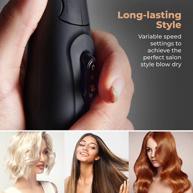 Carmen Noir Travel Hair Dryer
