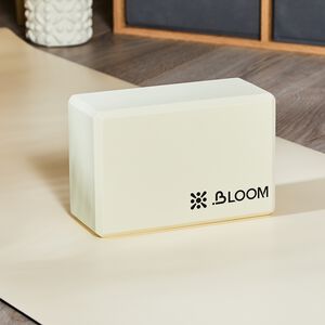 BLOOM YOGA BRICK WHITE