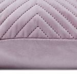 Triangle Stitch Cushion 58x58cm - Mauve