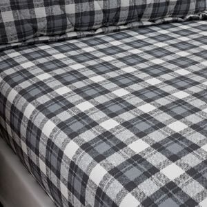 JACK CHARCOAL Double Fitted Sheet