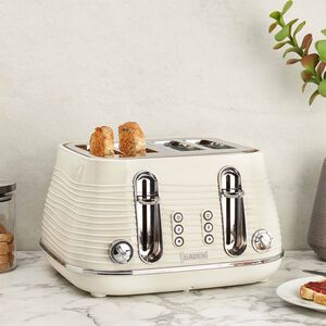 DEVON CREAM 4 Slice Toaster