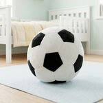 Football Cushion 22cm x 22cm - Black & White