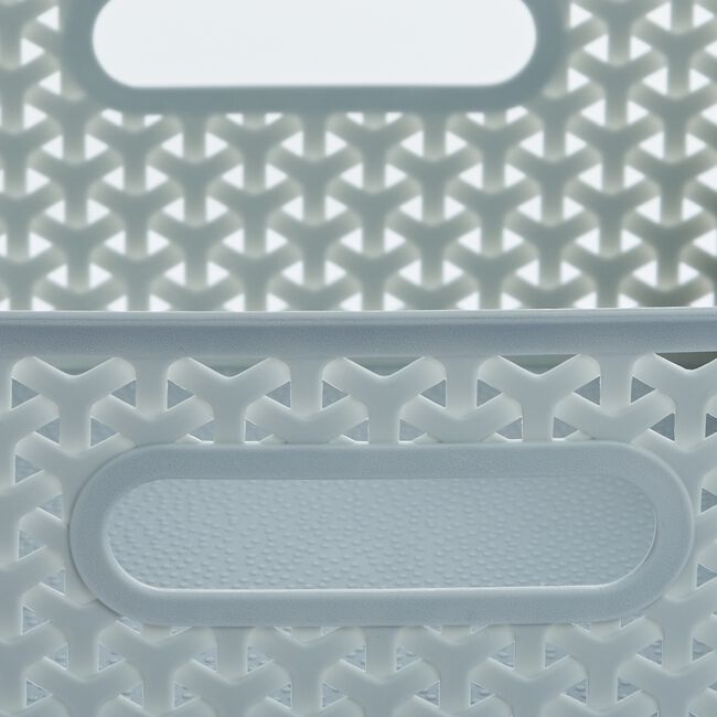 Geometric Storage Basket 14.5L - Mint