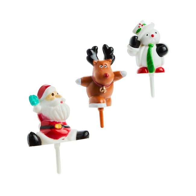 Christmas Characters & Merry Christmas Cake Topper