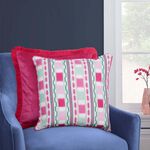 ELLEN FRINGE PINK 45x45 Cushion