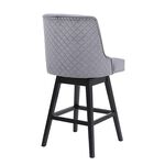 CHELSEA BARSTOOL Velvet Grey 