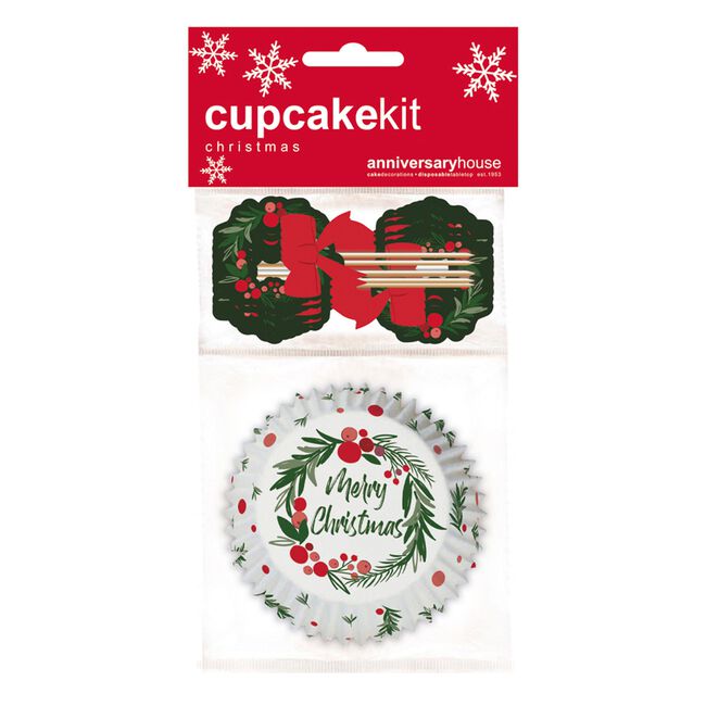 Wreath Cupcake Mix
