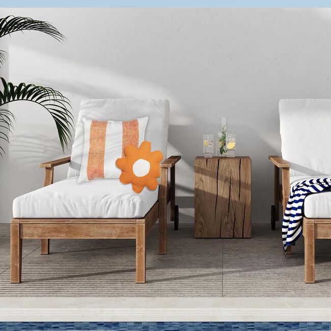 OUTDOOR CUSHION Orange