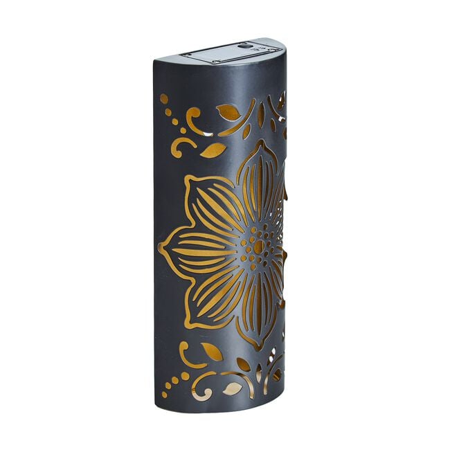 Decorative Flower Solar Wall Light - 2 Pack