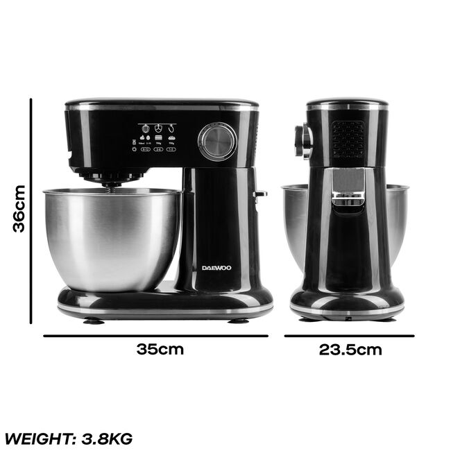 Daewoo 1000W Stand Mixer With 5L Bowl