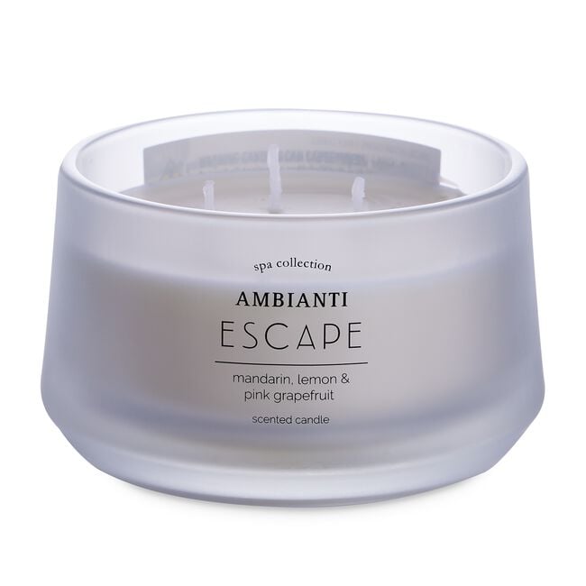 Ambianti Spa Collection Escape 3 Wick Candle
