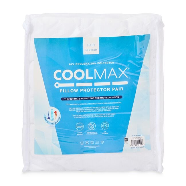 Coolmax Pillow Protector Pair