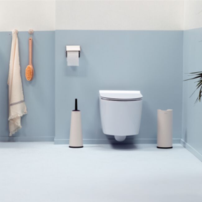 Brabantia Toilet Brush & Holder - Soft Beige