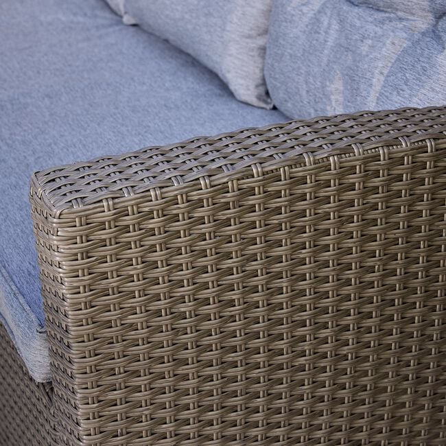 Parma Rattan Corner Sofa Set