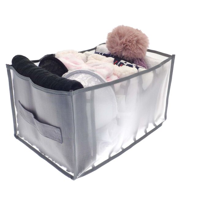 Seven Section Fabric Storage Organiser 25cm x 36cm