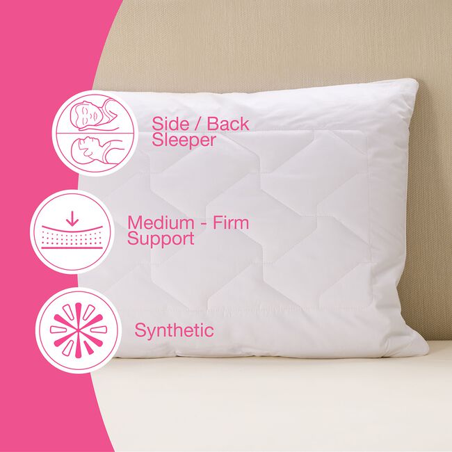 Superwash 60 Hypoallergenic Pillow 